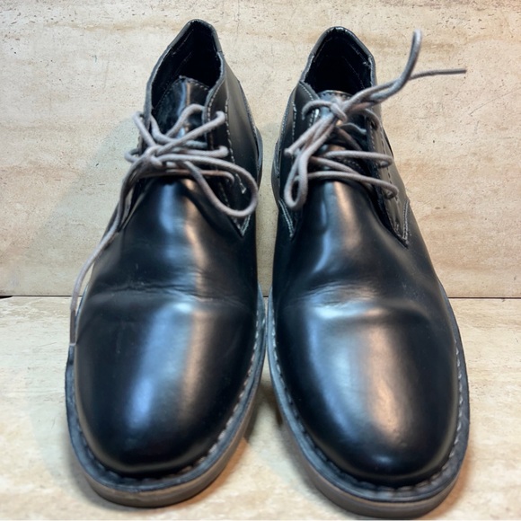 Kenneth Cole Dark Leather Chukka Boots - Picture 3 of 7